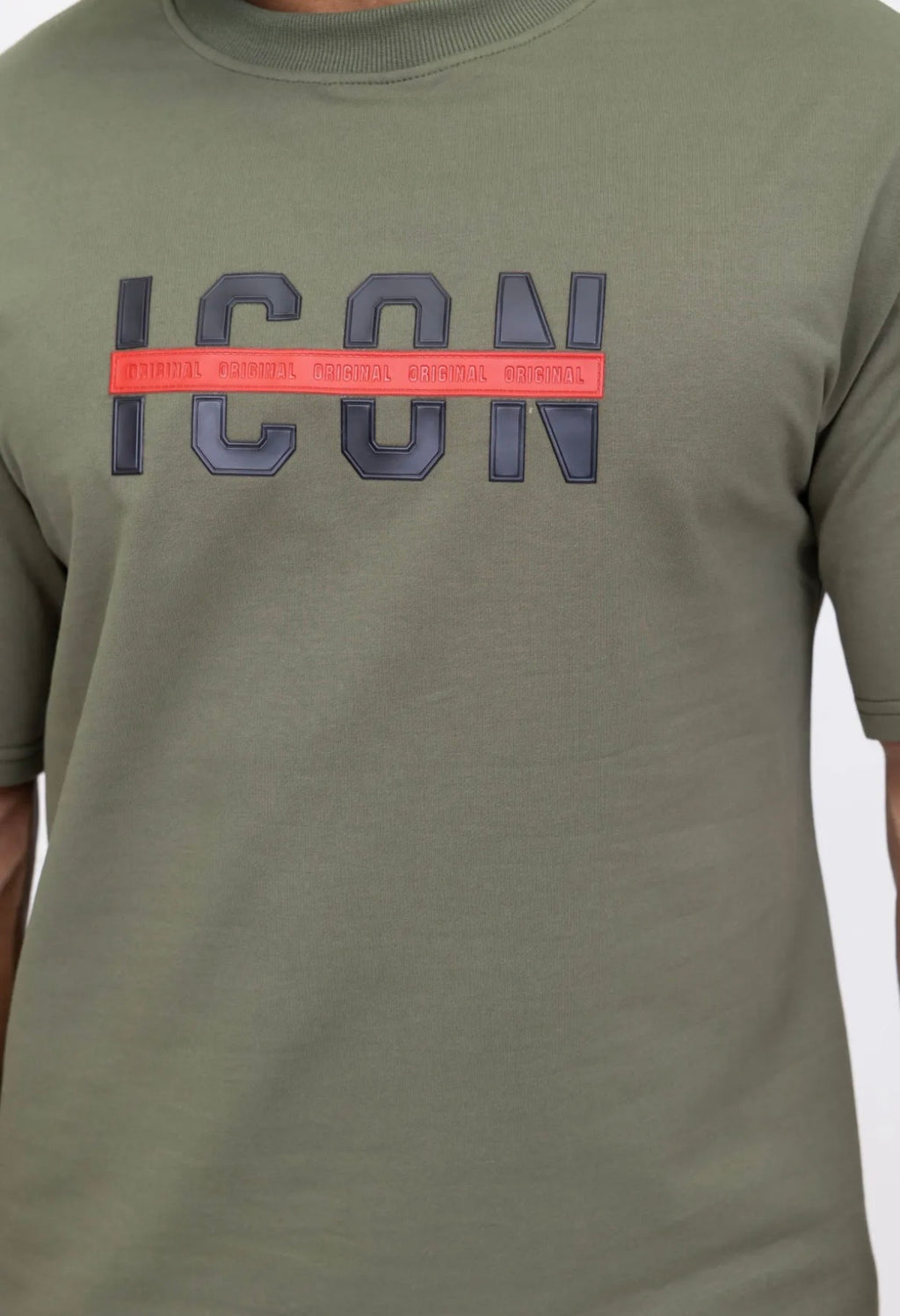 Mannen set icon khaki