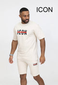 Icon set mannen beige