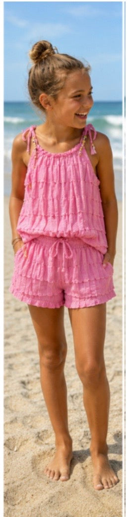 2-delige roze meiden set