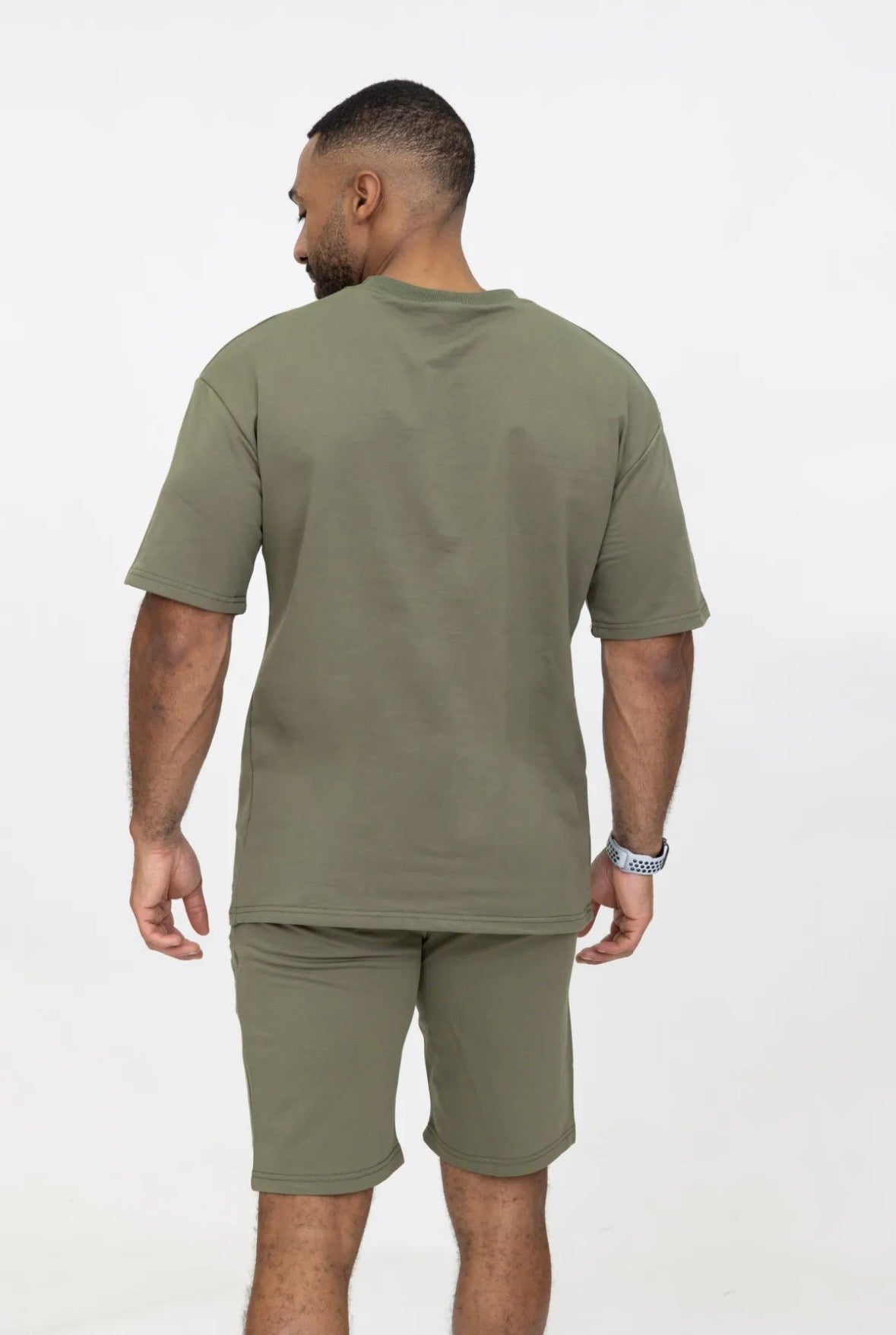 Mannen set icon khaki