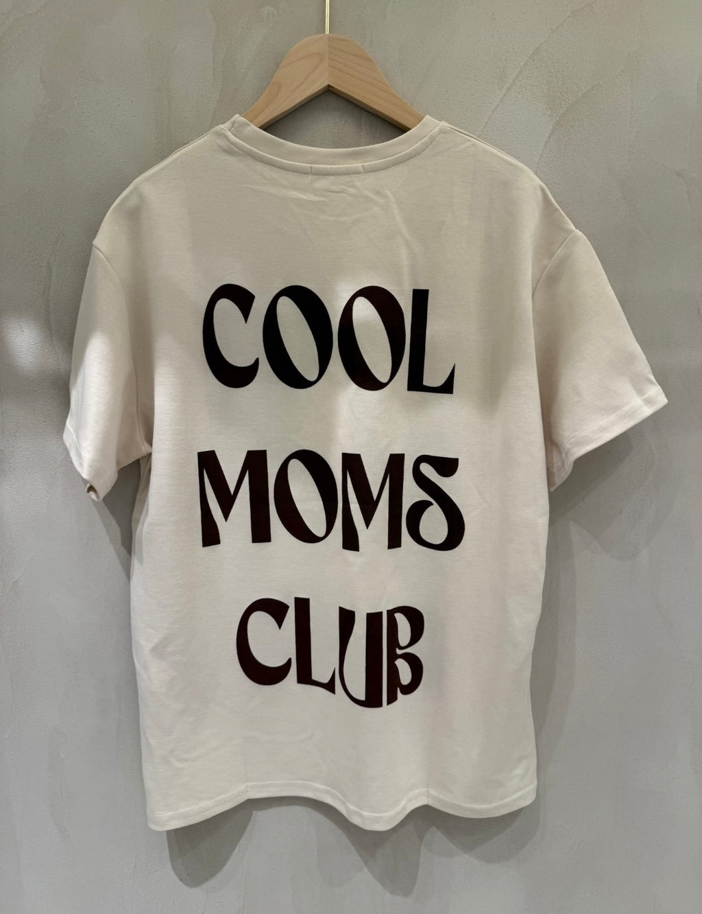 Cool moms club wit/zwart one size