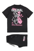 Icon set beer roze