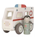 Little dutch houten ambulance