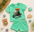 Icon set groen baby