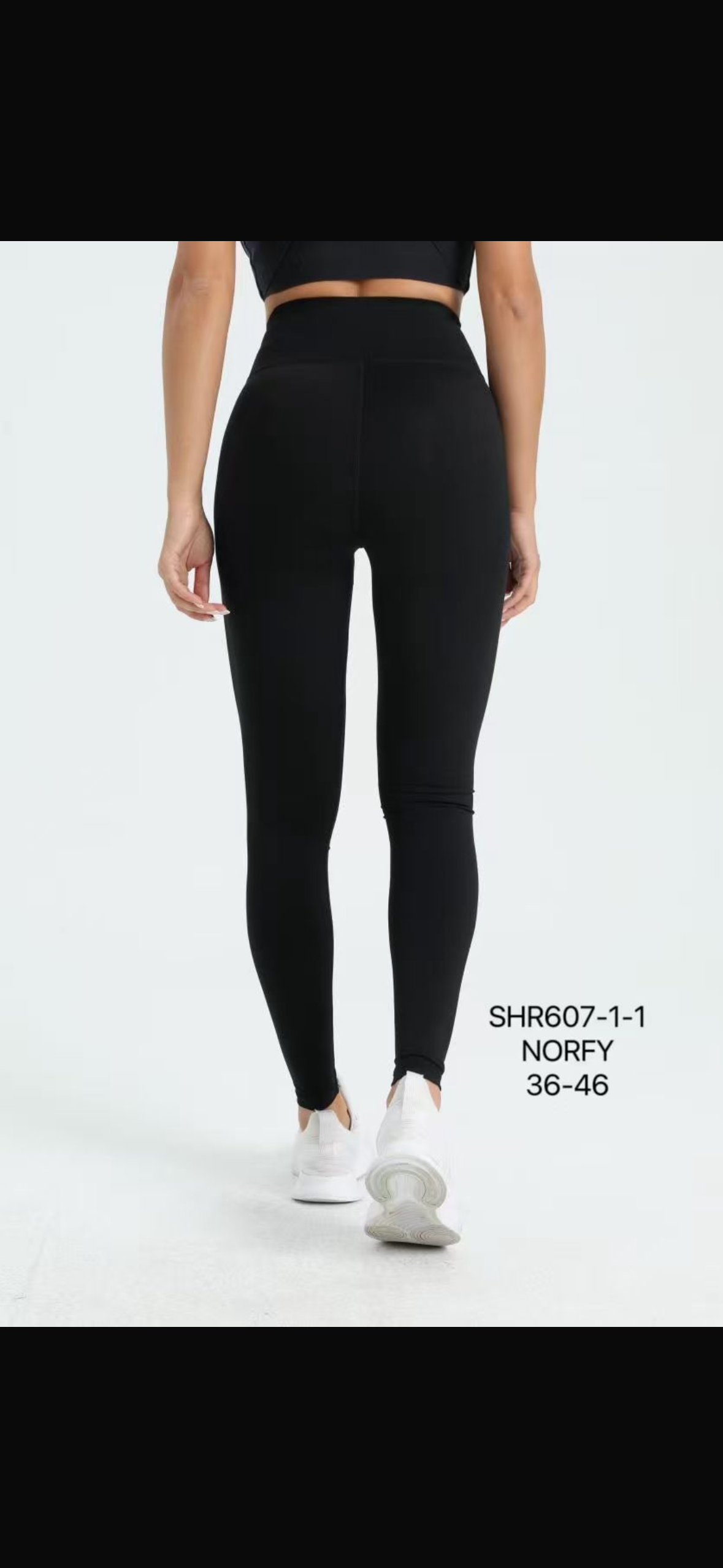 Norfy legging zwart