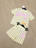 Base ball set geel
